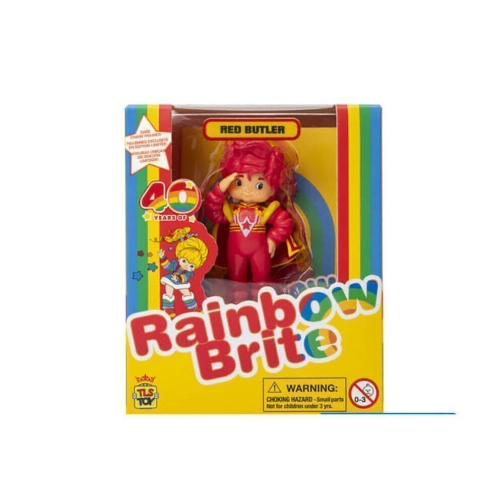 TLS Toy Rainbow Brite Red Butler 40th Anniversary Mini Figure New in Box Cheebee